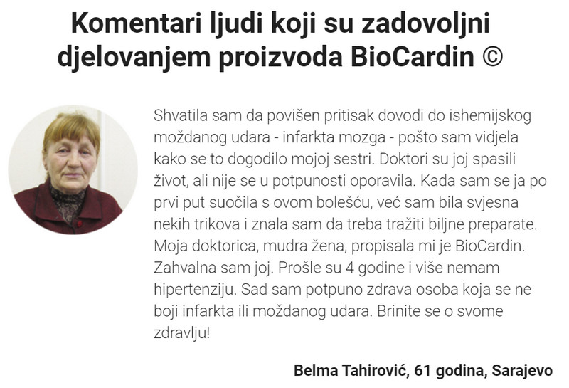 Biocardin mišljenje